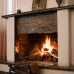 kamin luksuzna vila Herceg Novi Nautica apartmani enterijer