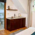 Apartmani Nautica Herceg Novi Studio apartman Herceg Novi kuhinja i kupatilo
