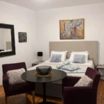 studio sa pogledom na vrt Herceg Novi udoban smje&scaron;taj sa bračnim krevetom