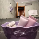 Apartmani Nautica Herceg Novi studio sa balkonom herceg novi kupatilo detalj toalet pribor