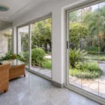 unutrasnja terasa luksuzna vila Herceg Novi Nautica apartmani pogled dvoriste